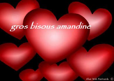 big bisous a amandine